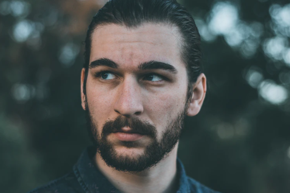 man with a beard